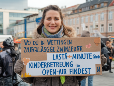 Wo du in Wettingen zuverlässige Last‑Minute‑Kinderbetreuung für Openair‑Events findest