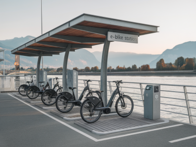 Welche E‑Bike‑Ladestation am Aareufer die besten Amenities bietet und wie du sie reservierst