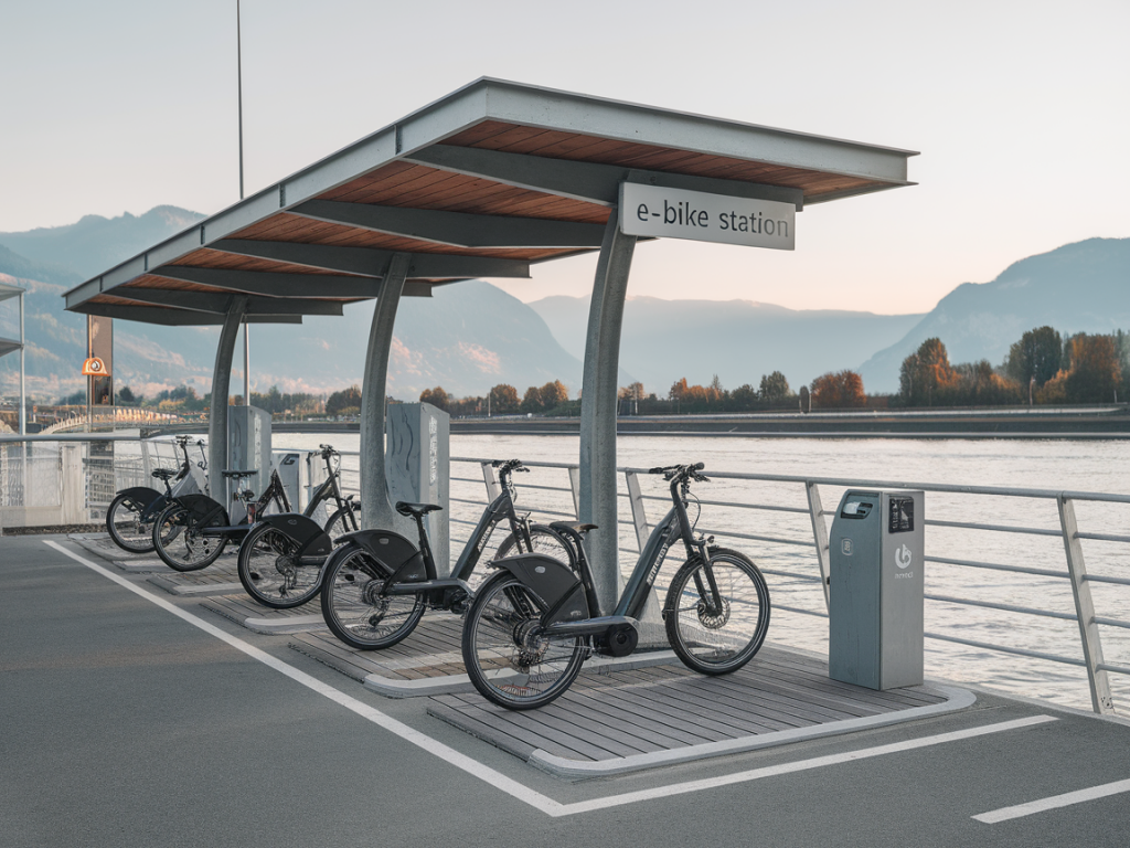 Welche E‑Bike‑Ladestation am Aareufer die besten Amenities bietet und wie du sie reservierst