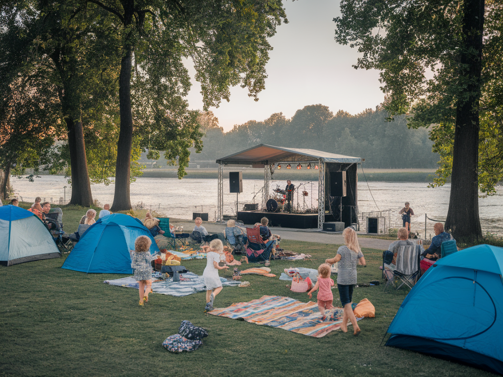 So organisierst du ein familienfreundliches picknickkonzert am aareufer: genehmigungen, soundcheck und kinderzonen